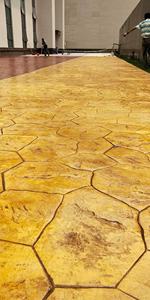 GOINYON - Tapetes de Goma para Exteriores, Moldes Decorativos para Cemento, Impresiones para Pisos, Imitación de Piedra/Ladrillo/<span class=keywords><strong>Madera</strong></span> - Product Image 6