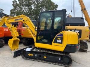 Excavatrice sur chenilles Komatsu 56 d'occasion, de haute qualité, à vendre - Product Image 2