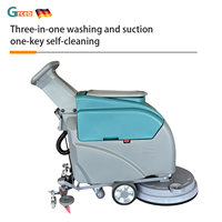 Autolaveuse autoportée GS460 24V avec brosse 12V pour le nettoyage des parkings, des gares et des aéroports