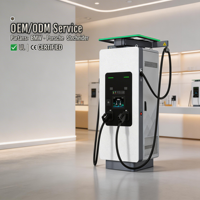 Centrale de service mondiale Starcharge Titan V4 240/320kW Chargeur rapide DC Nouveau Partenaire Schneider Prise en charge OEM ODM Station de recharge pour véhicules électriques