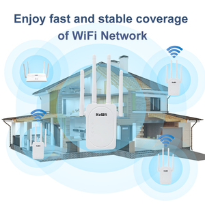 Giao Hàng Nhanh Chóng Kuwfi Bảo Hiểm Rộng 300Mbps Tăng Cao Ăng Ten <span class=keywords><strong>Wifi</strong></span> Booster Mạnh Mẽ Tín Hiệu Không Dây Mini <span class=keywords><strong>Wifi</strong></span> <span class=keywords><strong>Repeater</strong></span> - Product Image 4