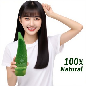 Alta calidad 170ml 260Ml Gel orgánico de <span class=keywords><strong>Aloe</strong></span> <span class=keywords><strong>Vera</strong></span> hidratante tratamiento del acné para la piel seca cara objetivo - Product Image 4