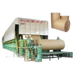 Máquina para Reciclaje de Papel Kraft Marrón en Rollo Jumbo, 10 Toneladas por Día, a partir de Papel Reciclado, Papel OCC y Papel Periódico Viejo - Product Image 1