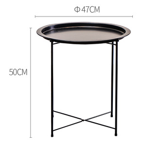Nordic-style minimalist marble sofa <b>side</b> <b>table</b>, modern and simple <b>side</b> <b>table</b>, creative <b>round</b> coffee <b>table</b>, custom-made - Product Image 2