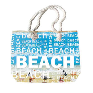 Bolsa de Playa de Lona con Logotipo Personalizado, Recuerdos de París, Francia - Product Image 4
