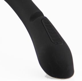 Abiti da sposa moderni squisiti da donna cappotto appendiabiti in plastica rivestita in gomma con Logo personalizzato in velluto antiscivolo - Product Image 6