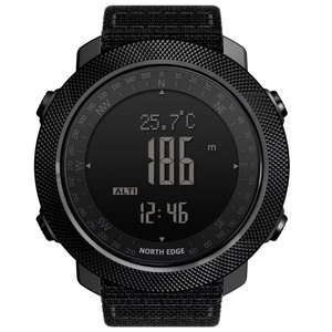 NORTH EDGE Apache Men Sports <b>Smart</b> <b>Watch</b> Compass Thermometer World Time Pedometer Altimeter BarometerSmartwatch Running APACHE - Product Image 1