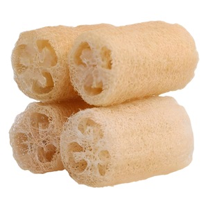 Esponja exfoliante orgánica de luffa natural para spa, 1 unidad, con eliminación de piel muerta, hecha con jabón - Product Image 1