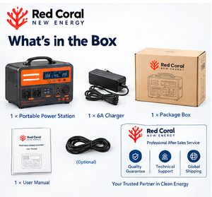 Centrale Électrique Portable OEM 600W/800W, Générateur Solaire 580Wh à Onde Sinusoïdale Pure pour Camping, VR, Voyage en Extérieur, et Alimentation de Secours Domestique 220V - Product Image 6