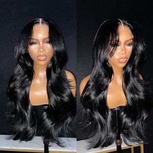 32 pouces pré plumé Pelucas De Cabello naturel 13x4 13x6 Hd cheveux humains pleine dentelle avant perruques Perruque Cheveux humains <span class=keywords><strong>Les</strong></span> Mieux Not - Product Image 2