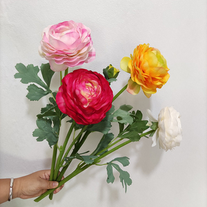 Phong Cách Châu Âu Bất Động Cảm Ứng Rannculus Hoa Nhân Tạo Sang Trọng Faux Rannculus Hoa Nhân Tạo Cho Trang Trí Đám Cưới Nhà - Product Image 4