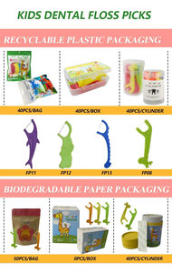 Raccogli di bambù biodegradabili biodegradabili a base vegetale eco-friendly per bambini - Product Image 4