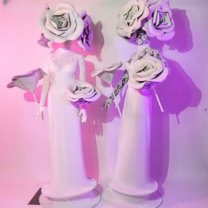 Disfraz de Cosplay para Club Nocturno, Disfraz de Espectáculo de Rosas Blancas y Rojas, Disfraz de Desfile de Parque de Atracciones - Product Image 3