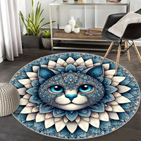 3d Carpet for Living Room Round Carpets and Rugs Bedroom Decoration Carpet