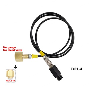 Kit de Manguera Externa de Alta Presión Sodastream de 1.5m, Negra, TPE, para Tanque de CO2 Casero, Herramientas de Aire Personalizables OEM - Product Image 2