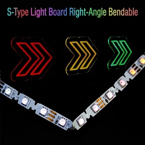 Striscia <span class=keywords><strong>LED</strong></span> Neon Flessibile RGBIC 5mm Tagliabile WS2812B per Insegne Luminose e Decorazioni, 5V USB <span class=keywords><strong>con</strong></span> <span class=keywords><strong>Telecomando</strong></span> Multicolore - Product Image 4