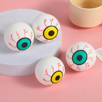 Jouets Squishy Œil Horrifique d'Halloween BT, Balles Anti-Stress en Plastique Souple, Gadgets Amusants et Nouveauté, Cadeaux Parfaits pour Fêtes et Jouets