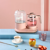 Chauffe-aliments électrique 5 en 1, Portable, multifonctionnel, avec chauffage, stérilisateur, bouteille de lait
