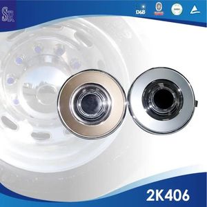 Enjoliveurs de roue chromés pour VW, améliorant l'apparence visuelle des véhicules - Product Image 3