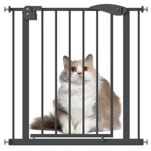 Barrière de sécurité pour escalier pour bébé et animaux domestiques YIXIN SG-003, en fer, réglable, avec fermeture à bouton-pression, protection de sécurité pour enfants, conforme à la norme EN71 - Product Image 5