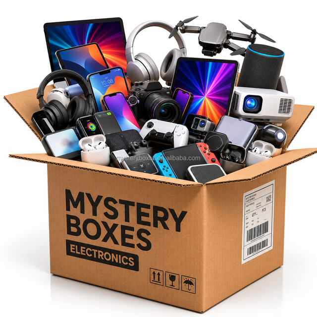 Christmas Electronics Mystery Gift Box Mobile Phone Tablet Earphones Speaker Wearable Gadgets Wholesale Festival Promotion Deal