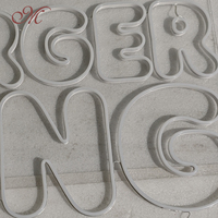 Personnalisable Écologique Extérieur LED Burger Néon Lumière Logo Transformateur pour Fête Décor Société Voitures Joyeux Anniversaire Enseigne Néon