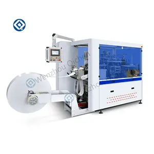 Eco Friendly Solution: QICHEN Small Cost Automatic Disposable Paper Hotel Cup Printing/Lid Forming Machine PL02