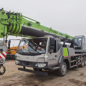 Grue sur camion Zoomlion d'occasion 35T, équipement de levage lourd avec moteur et boîte de vitesses Weichai pour travaux d'ingénierie - Product Image 1