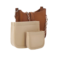 Sac de rangement pliable moderne et écologique en feutre polyester, capacité personnalisée, multi-poches tridimensionnelles