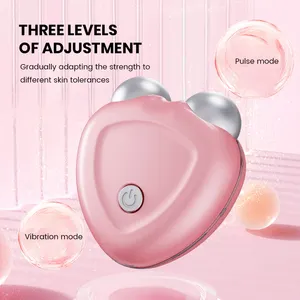 Home Use Face Beauty 3 Gears Mini Electric Face Massager Facial Rejuvenation Products Neck Massage Instrument
