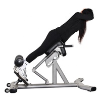 Chaise romaine de machine d'extension arrière réglable d'angle de 45 degrés de haute qualité de musculation commerciale