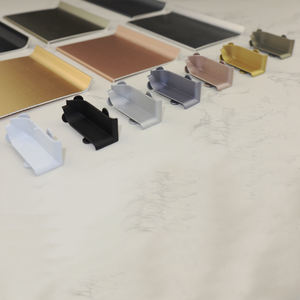 <span class=keywords><strong>Plinthe</strong></span> adhésive moderne de 4 cm, accessoires en alliage d'aluminium et de zinc, protection murale, profil durable, hôtel, appartement, sol - Product Image 2