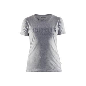 BLAKLADER-Camiseta mujer 343110439000M 3D Grey melange - EAN 7330509770924 CAMISETAS Y POLOS DE TRABAJO - Product Image 1