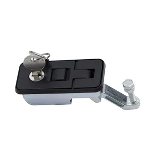 Electric Panel Door Lock Manufacturer BT2310 Compression Flush Latch Push Button Flat Lever Latch Lock