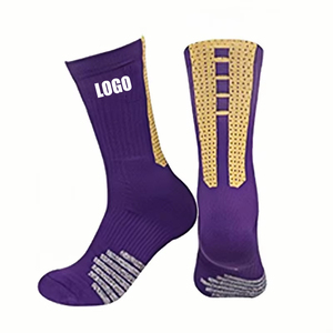 ถุงเท้าบาสเก็ตบอลแบบยาวระดับกลางน่อง คุณภาพสูง สั่งทำได้ MOQ ต่ำ ซับเหงื่อ แห้งเร็ว กันลื่น พร้อมโลโก้ NK - Product Image 4