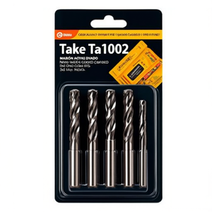 Foret universel en carbure Ttake Ta1002, revêtement Nano TiAlN, forets en carbure 3Xd - Product Image 2