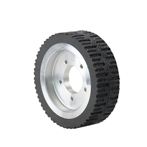 Roues de direction de robot <span class=keywords><strong>AGV</strong></span> bon marché et de haute qualité, roues motrices à quatre roues, chariot élévateur tout-terrain, roues motrices - Product Image 3