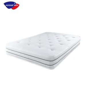 queen size fabrikpreis weich schaumstoff komfort luxuriöse wolle spitze ebenen cool touch hybrid tasche federkernmatratze