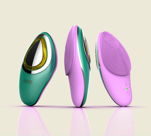 Nhà sử dụng chăm sóc da mặt sâu siêu âm làm sạch bàn chải mặt massager bàn chải điện xách tay Silicone mặt làm sạch thiết bị - Product Image 3