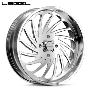 عجلات سيارات OEM H مصنوعة من السبائك المطروقة 8x170 8x180 8H 10H بألوان حلوى للطرق الوعرة، عجلات عميقة الحواف لسيارات فورد ورام وتويوتا ودودج H2، مقاسات 22 و24 و<span class=keywords><strong>26</strong></span> و28 بوصة - Product Image 4