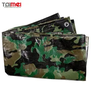 Pe Tarpaulin China Waterproof PE Camouflage Tarpaulin Camo Tarps For Tent Cover