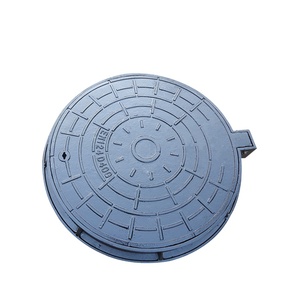 EN124 D400 60x60 Couvercle de trou d'homme d'égout en fonte ductile peint à l'époxy et grille de vidange <span class=keywords><strong>Prix</strong></span> compétitif pour les services de fabrication - Product Image 1