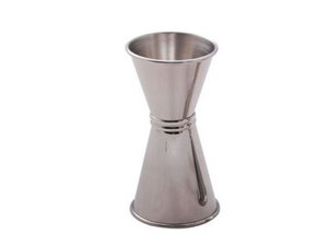 Jigger à cocktail double en acier inoxydable 18/8 de style japonais avec graduations internes Or/Noir – Ustensiles de bar - Product Image 4