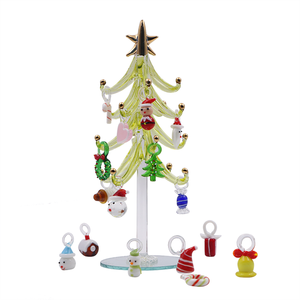 Special DIY HandBlown Lampwork <strong>Glass</strong> <strong>Tree</strong> for Christmas Ornaments - Product Image 1