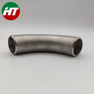 ASME SA403/ASTM A403 Acero inoxidable de alta presión 316L T y tratamiento superficial pulido codo de 90 ° - Product Image 6