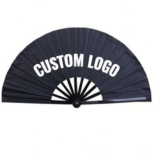 Éventails pliables portables personnalisés avec drapeau national de la Jamaïque, qualité durable, parfaits pour les événements sportifs et les scènes de soutien sportif - Product Image 3