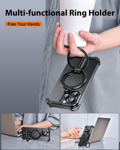 Siêu-Mỏng Nhôm Trường Hợp Đối Với <span class=keywords><strong>iPhone</strong></span> 16 15 14 13 Pro Max Chống Sốc Kim Loại Khung Điện Thoại Trường Hợp Đứng Bền Acrylic Đứng Chủ - Product Image 6