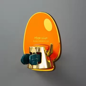 ODM ที่แขวนไม้กวาดไม้ถูพื้นติดผนังหนักที่แขวนที่แขวนที่แขวนที่แขวนไม้กวาดชั้นเก็บแปรงกวาดตะขอจัดระเบียบเรียบร้อย - Product Image 3