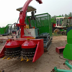 Dairy Farm Corn Stalk Chopper Forage Harvester with Automatic <strong>Unloading</strong> Silage tank - Product Image 4