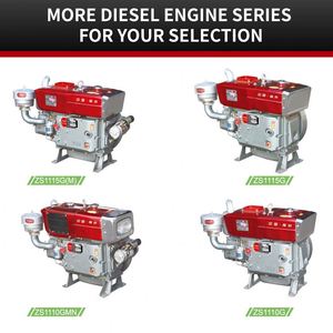 Générateur diesel monocylindre à démarrage électrique, refroidi par eau, exporté dans le monde entier, longue durée de vie, y compris pompe moteur - Product Image 6